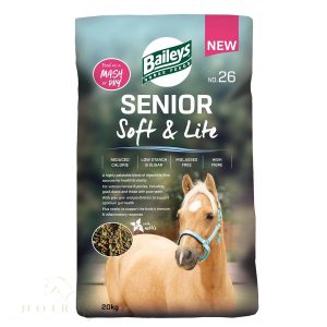 Baileys No. 26 Senior Soft & Lite (áztatva és szárazon is etethető gabonamentes rostkeverék)