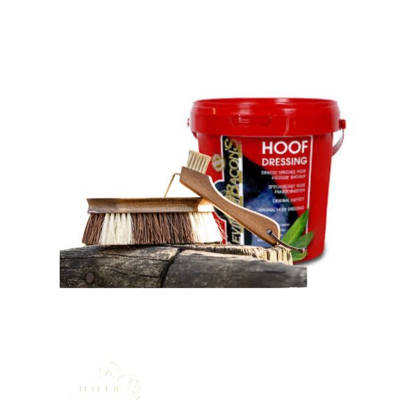 KEVIN BACON'S - Hoof Hoof Dressing 1000ml (színtelen)  + EQUIMOUR PATAÁPOLÓ SZETT