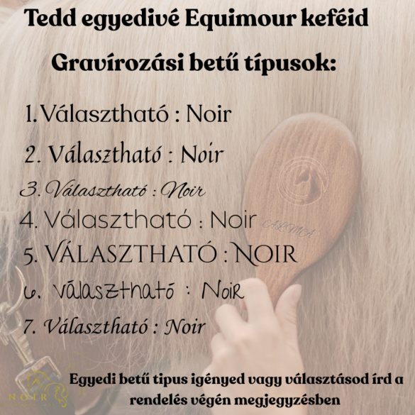 EQUIMOUR "TORI" - LÓSZŐR SÖRTÉJÜ ÁPOLÓ KEFE 