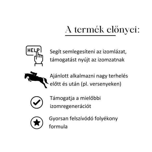 MEGLIO NEUTRA HORSE IZOMLÁZ ELLENI TONIK 500ml