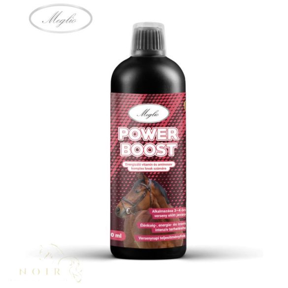MEGLIO Power Boost energizáló vitamin és aminosav komplex lovaknak 500ml