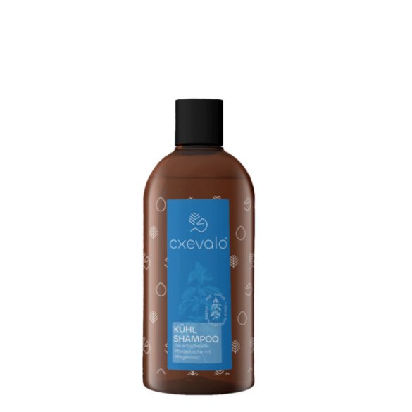 CXEVALO - HŰSÍTŐ SAMPON 500 ml - A FRISSÍTŐ LÓZUHANY VISZKETÉS, PATAPROBLÉMÁK ÉS FORRÓ NYÁRI NAPOK ESETÉN!