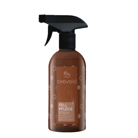 CXEVALO - SZŐRÁPOLÓ SPRAY  500 ml - ERŐS FÉNYES SZŐRZETÉRT /nyári ekcéma, viszketés vagy irritált bőr kezelésére/