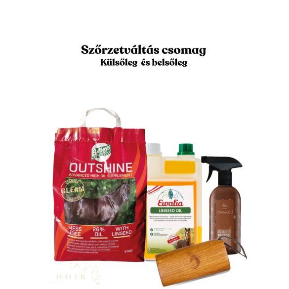 SZŐRZETVÁLTÁS CSOMAG – kívül-belül ragyogó bunda 